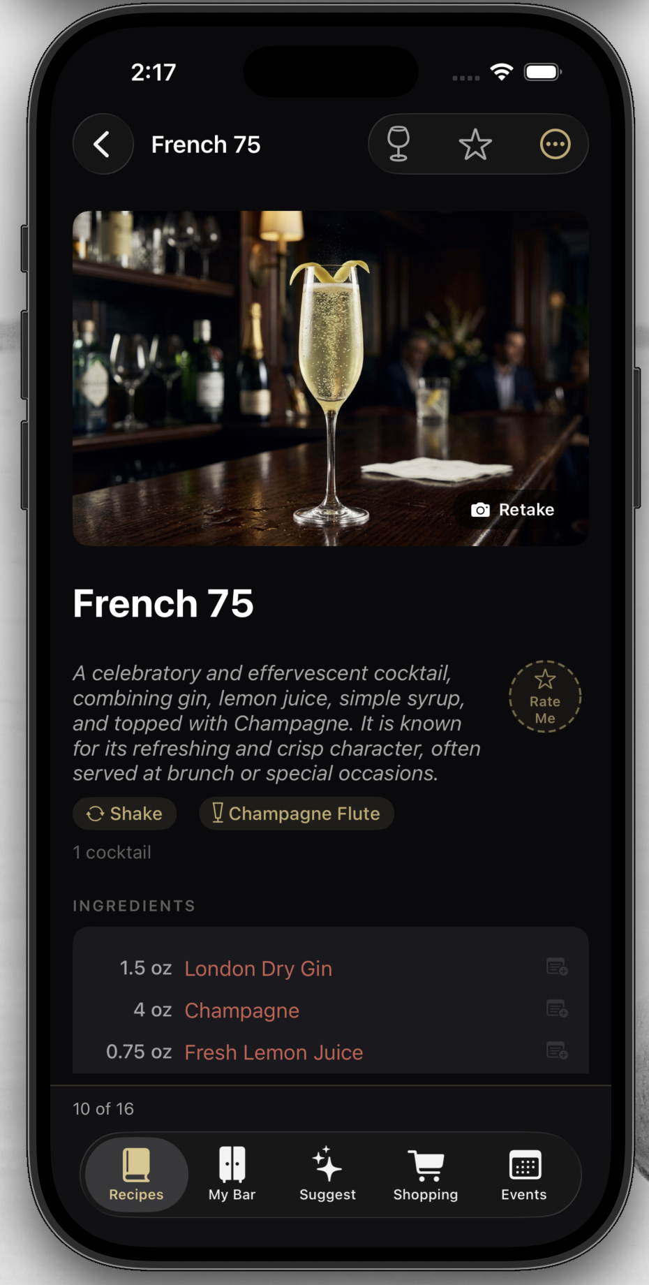 Cocktail Explorer Screenshot